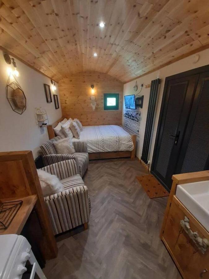 GwalchmaiShepherds Hut With Hot Tub On Anglesey North Wales别墅 外观 照片